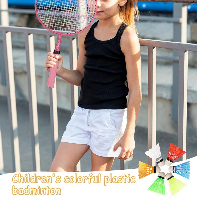 Badminton Youth - Juego de volantes coloridos para bádminton,