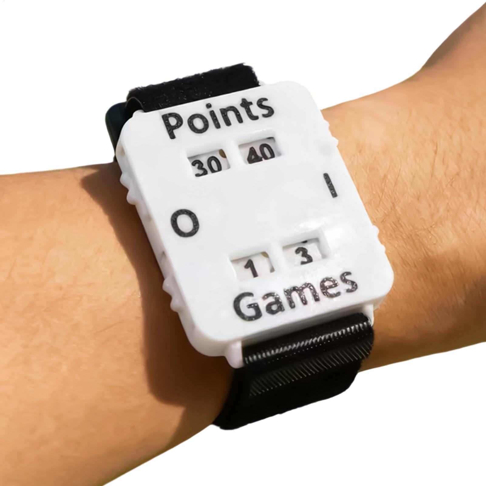 Badminton Score Counter - Pulsera Contadora de Puntos Portátil para